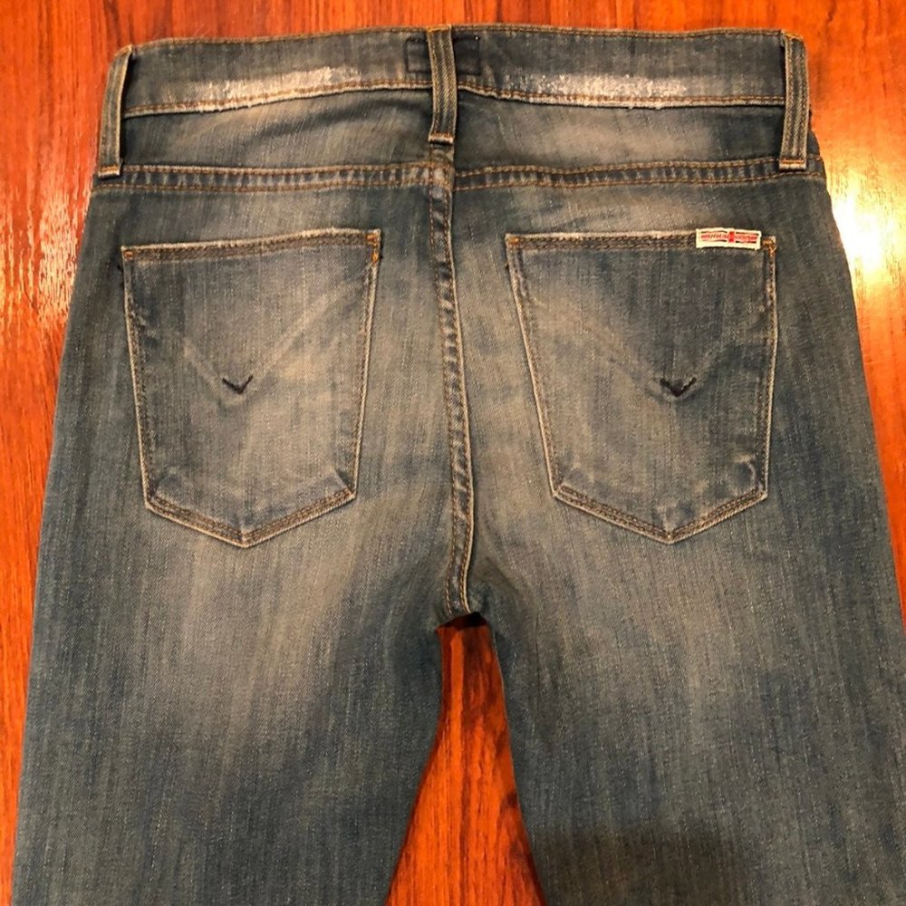NEW HUDSON JEANS FLARE BLUE SZ 25